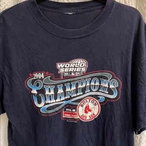 Vintage Red Sox 2004 World Series Champions Tee